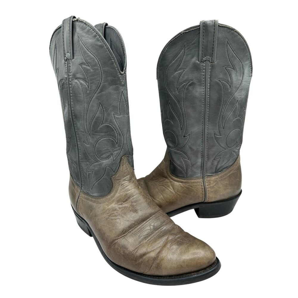 Laredo tan gray Leather Cowgirl Women’s 9